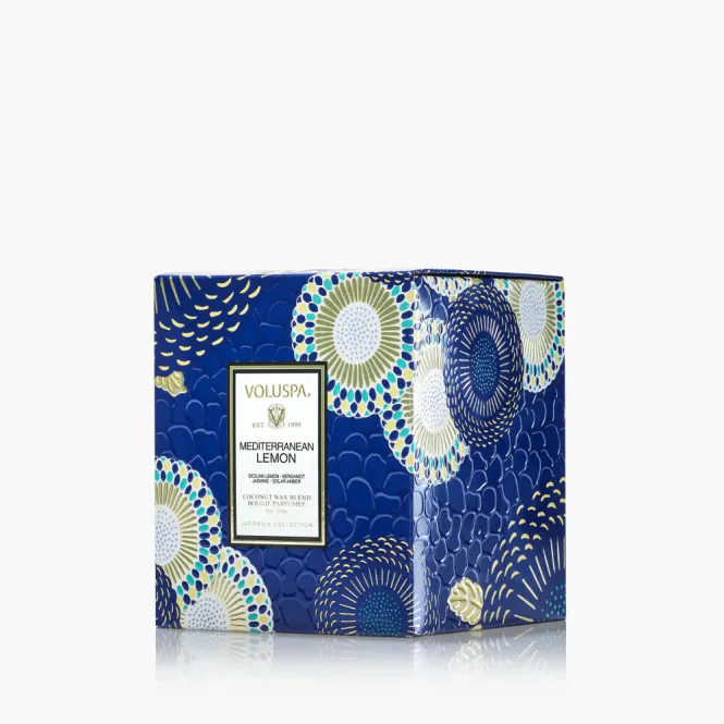 Hovedbilde Voluspa Boxed candle blå