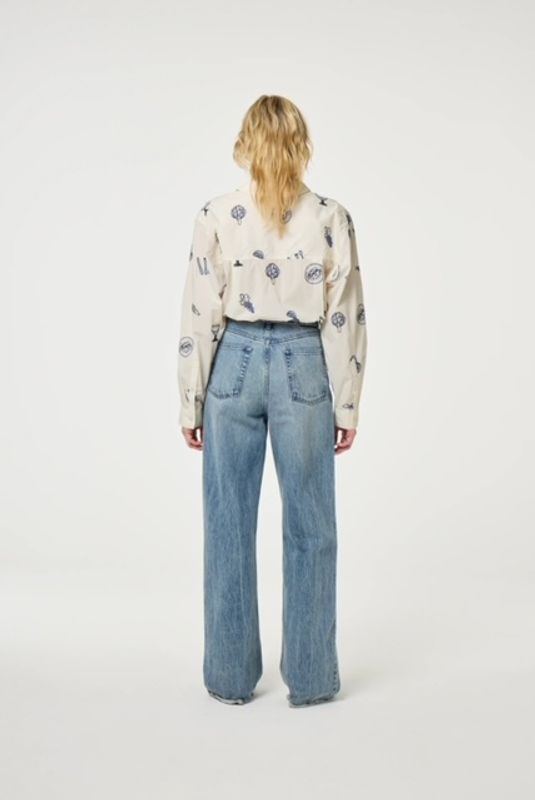 Fabienne Chapot embroidered Lilot skjorte