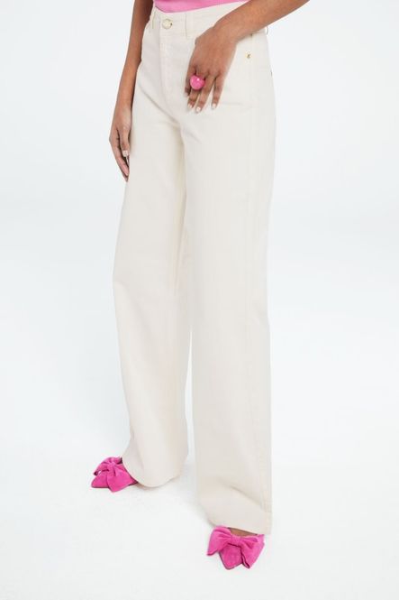 Hovedbilde Fabienne Chapot, Eva wide leg, cream white