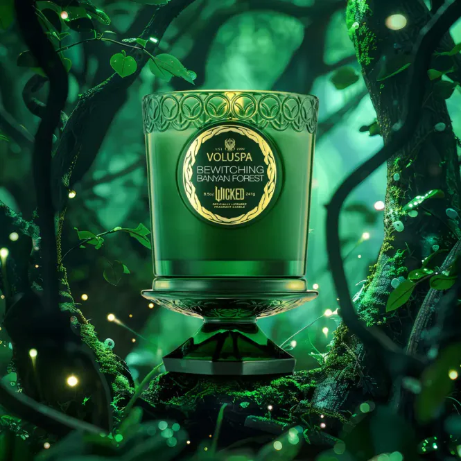 Hovedbilde Voluspa Boxed Candle Grønn
