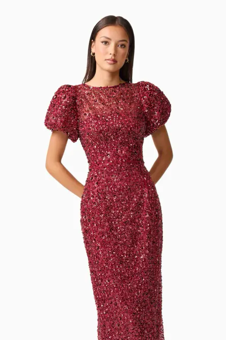 Hovedbilde Elliatt, Carmen midi dress, rød