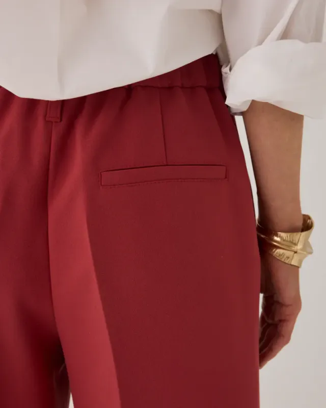 Summum dressbukse, naturhvit eller mursteinsrød