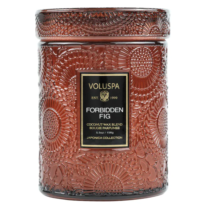Voluspa, small jar candle,  Forbidden Fig