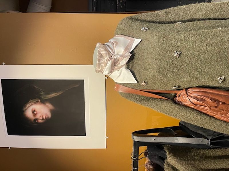 Amuse silkeskjerf Eloise