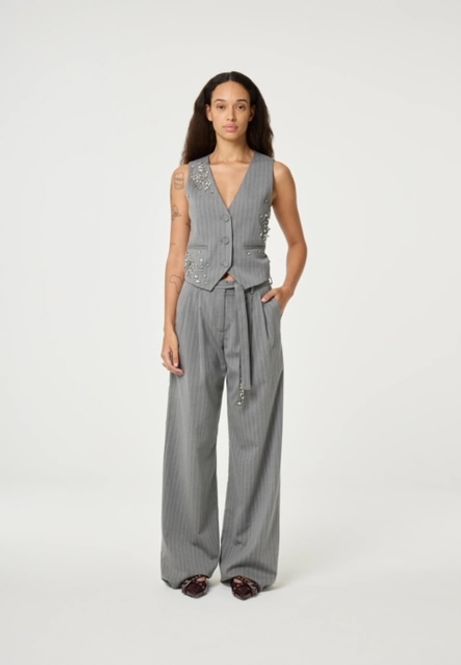 Hovedbilde Fabienne Charlie Trousers, grey melange