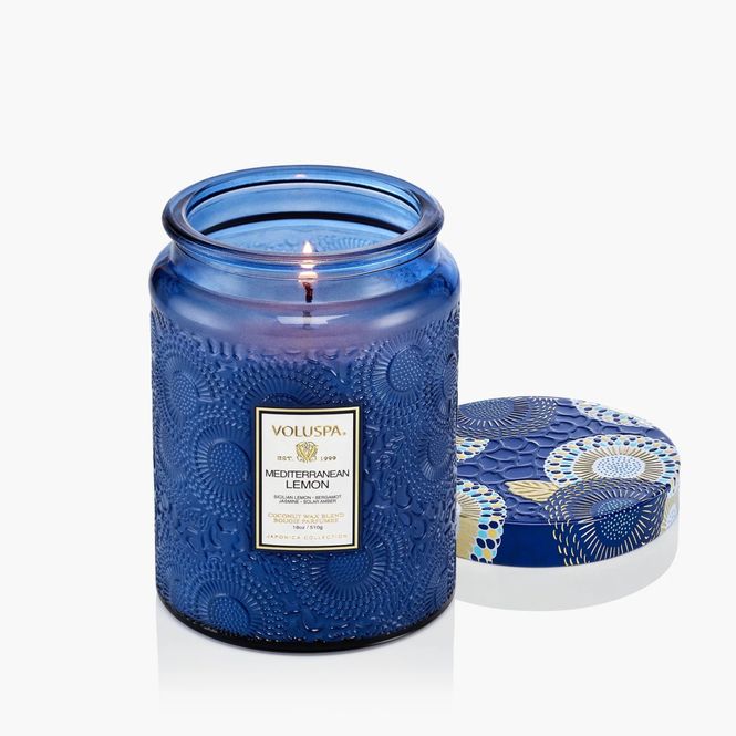 Hovedbilde Voluspa mediterranean lemon, boxed candle