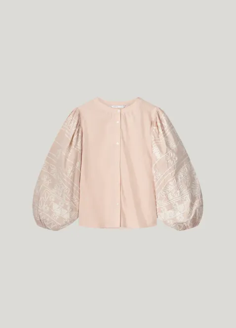 Hovedbilde Summum Skjorte med broderi detaljer 
