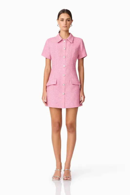 Elliatt Alia mini dress pink