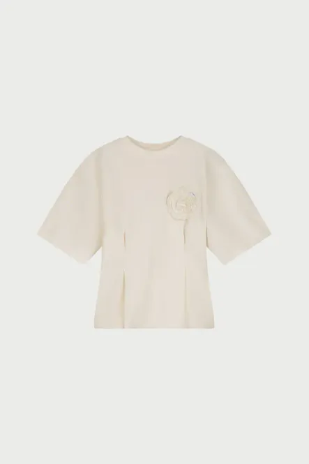 Hovedbilde Fabienne Asta t-shirt, naturhvit