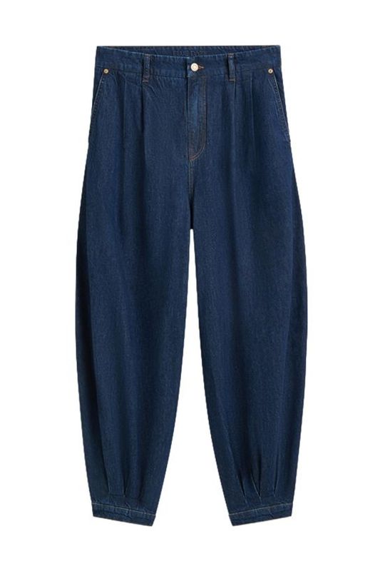 Summum balloon fit jeans, denimblå