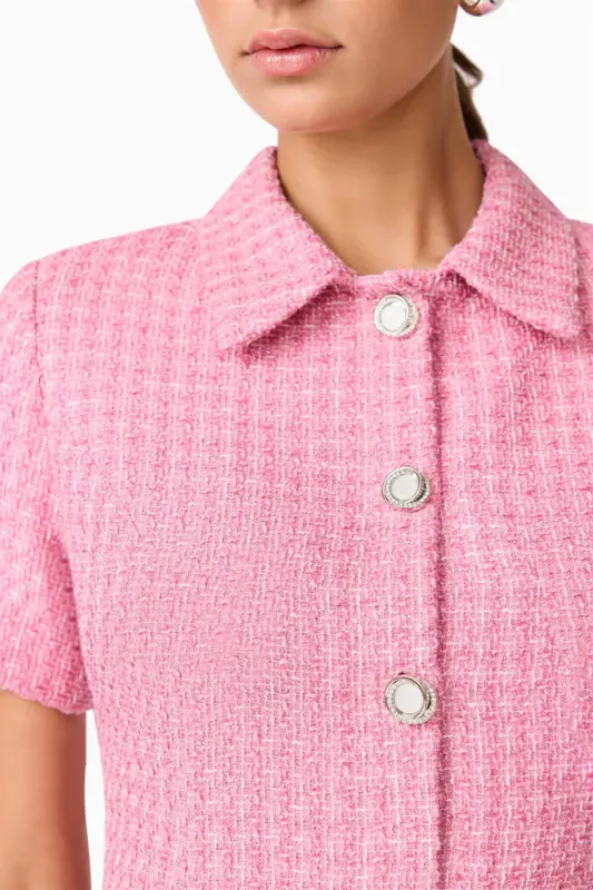 Elliatt Alia mini dress pink